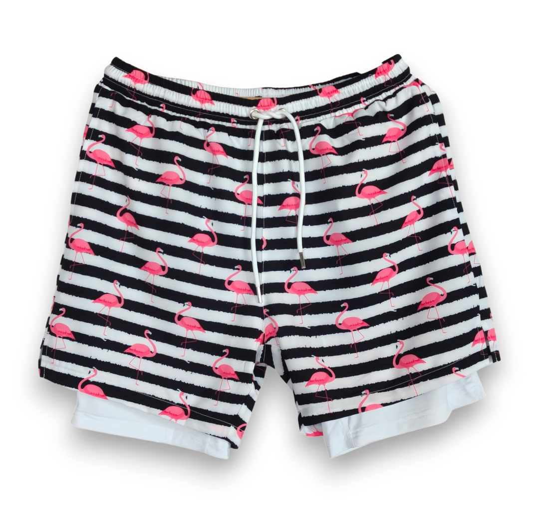 Flamingo Varkomz Shorts with Inner Tights varkomz shop