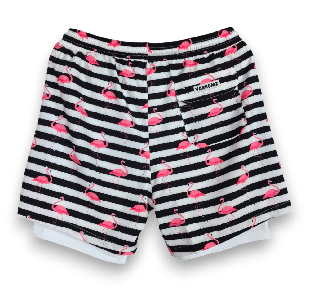 Flamingo Varkomz Shorts with Inner Tights varkomz shop