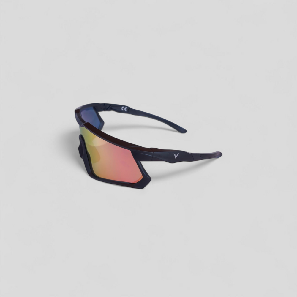 Varkomz Black Frame Orange Pink Lens Polarized  Sunglasses Varkomz Shop
