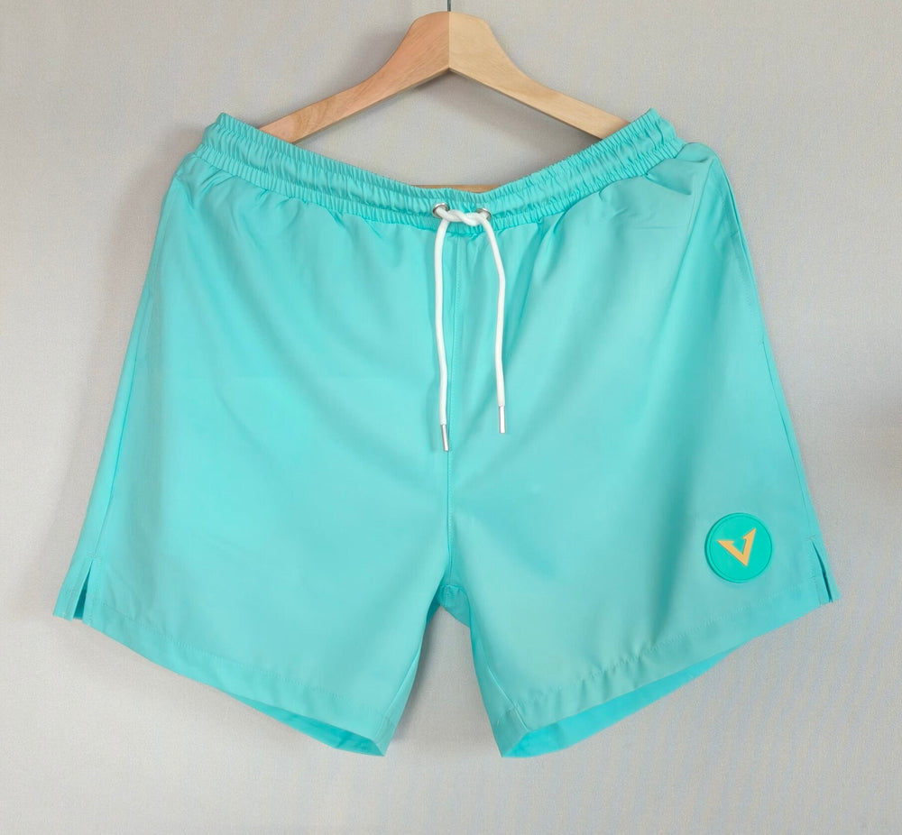Turquoise Varkomz Swim Shorts varkomz shop