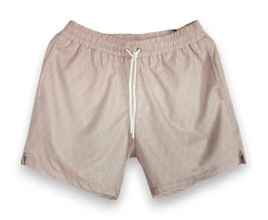 Beige Color Beach Shorts varkomz shop