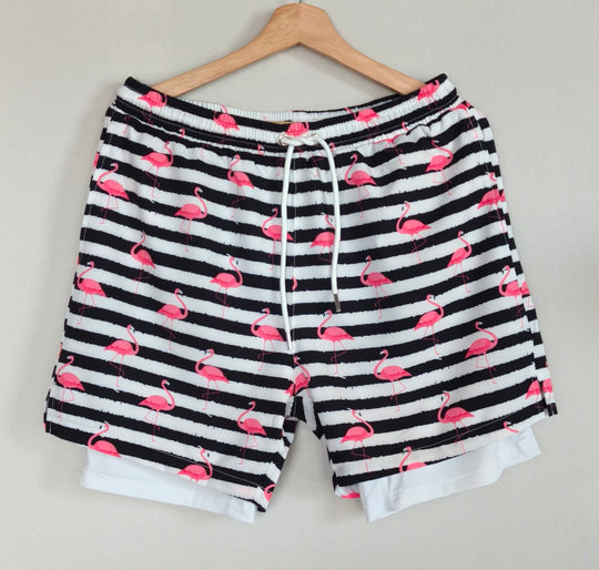 Flamingo Varkomz Shorts with Inner Tights varkomz shop