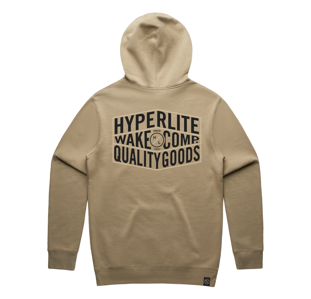 Quality Goods Hoodie L - Sand 2025 Hyperlite