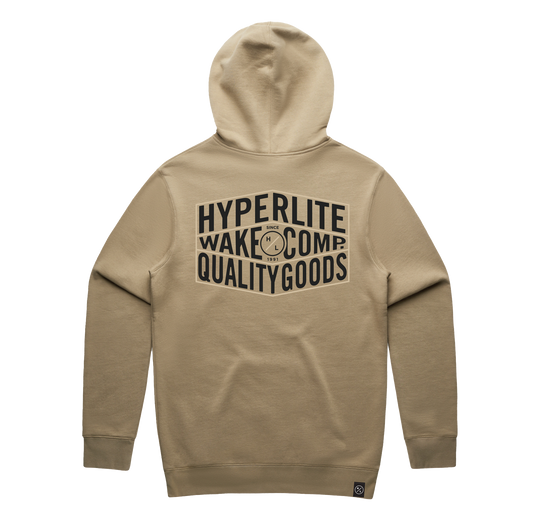Quality Goods Hoodie L - Sand 2025 Hyperlite