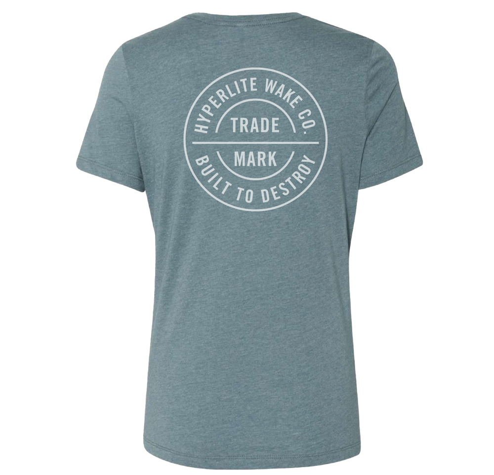 Trade Mark Wmn Tee S - Slate 2025 Hyperlite