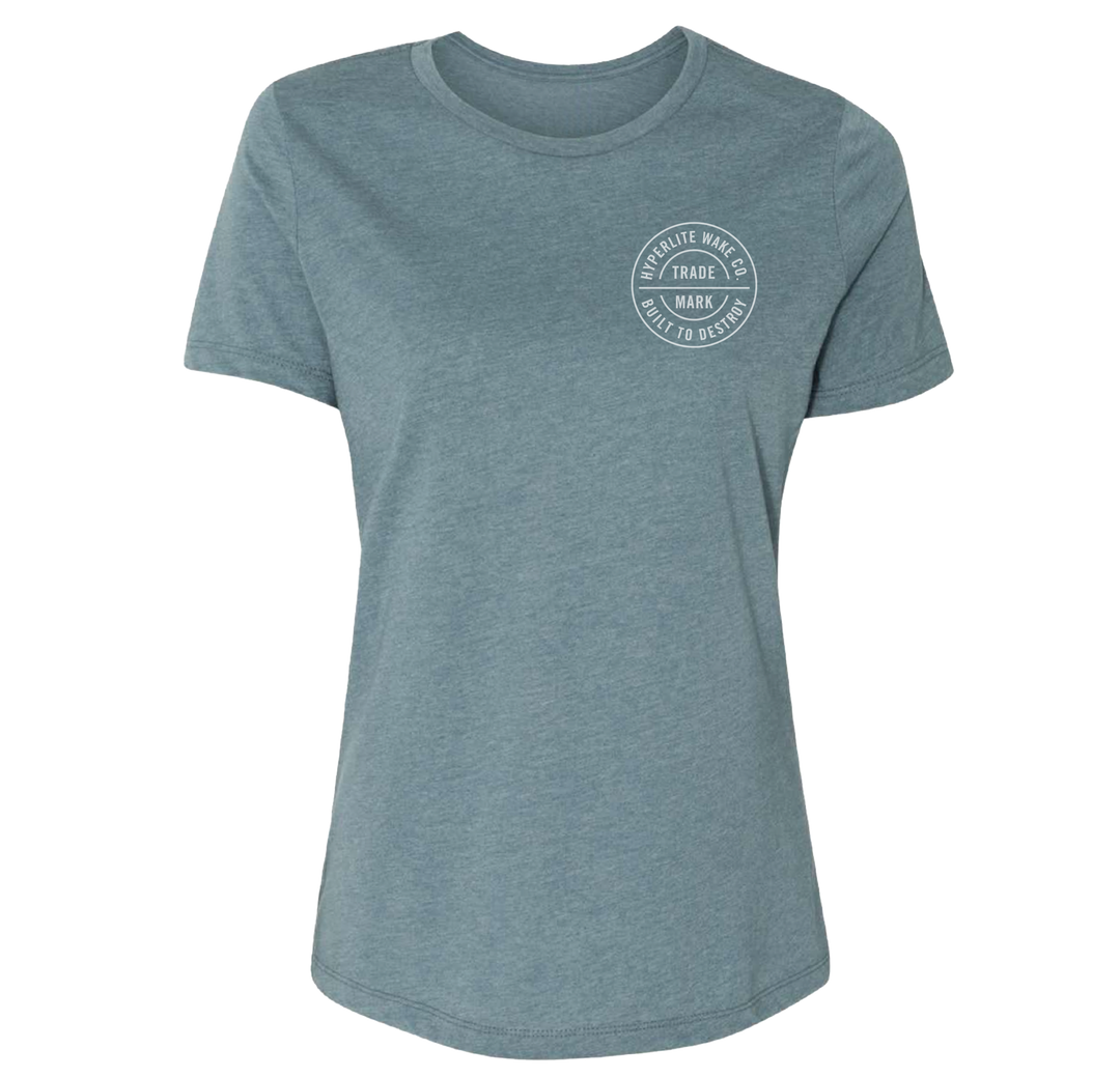 Trade Mark Wmn Tee L - Slate 2025 Hyperlite