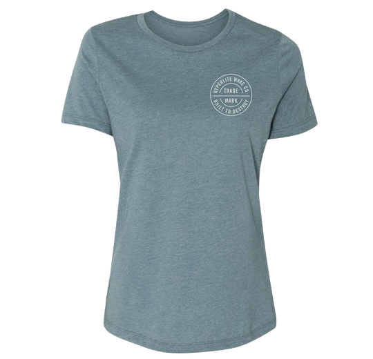 Trade Mark Wmn Tee L - Slate 2025 Hyperlite