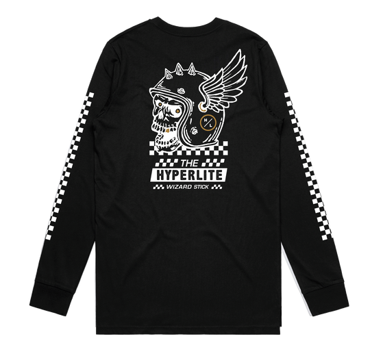 Wizard LS Tee L - Black 2025 Hyperlite