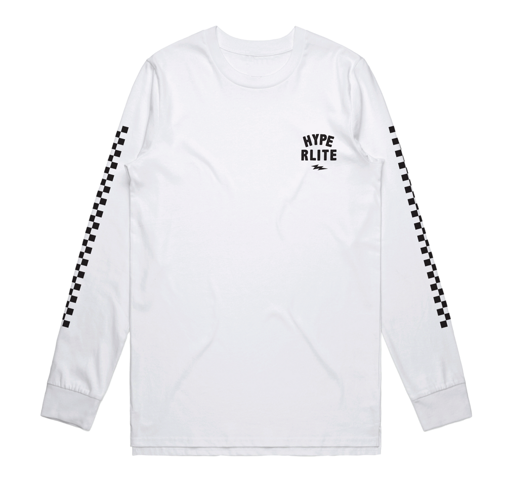 Wizard LS Tee L - White 2025 Hyperlite