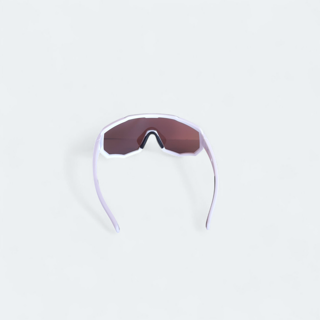 Varkomz white frame Ice Blue Lens Polarized  Sunglasses Varkomz Shop