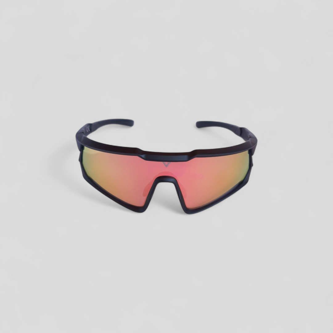 Varkomz Black Frame Orange Pink Lens Polarized  Sunglasses Varkomz Shop