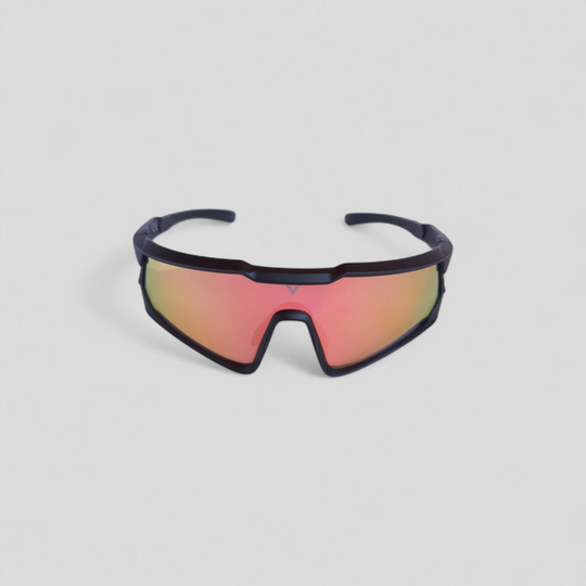 Varkomz Black Frame Orange Pink Lens Polarized  Sunglasses Varkomz Shop