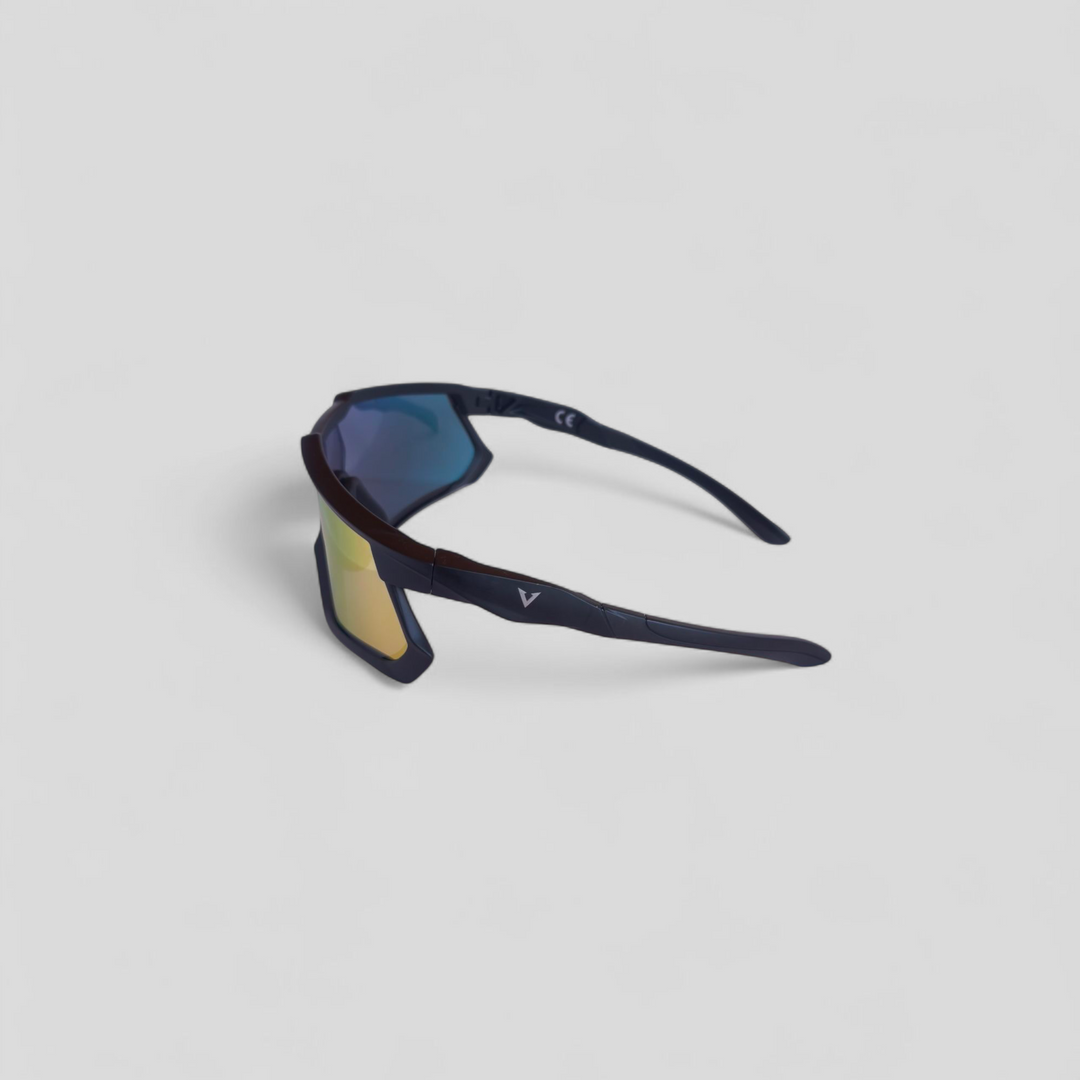 Varkomz Black Frame Orange Pink Lens Polarized  Sunglasses Varkomz Shop