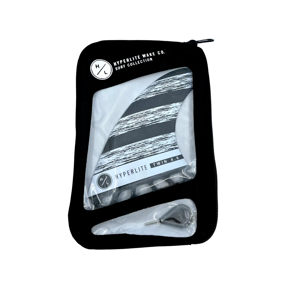 4.6 Carbon Twin Fin Set w/Key
