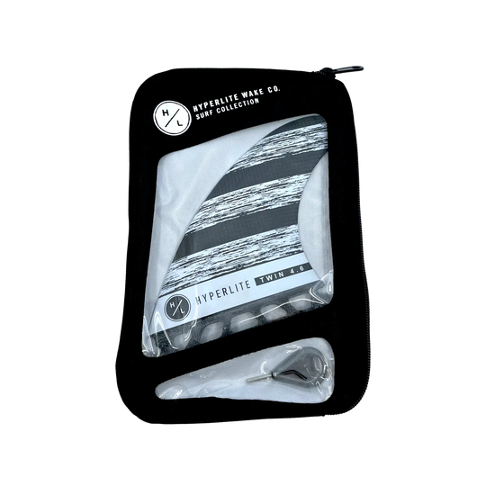 4.6 Carbon Twin Fin Set w/Key