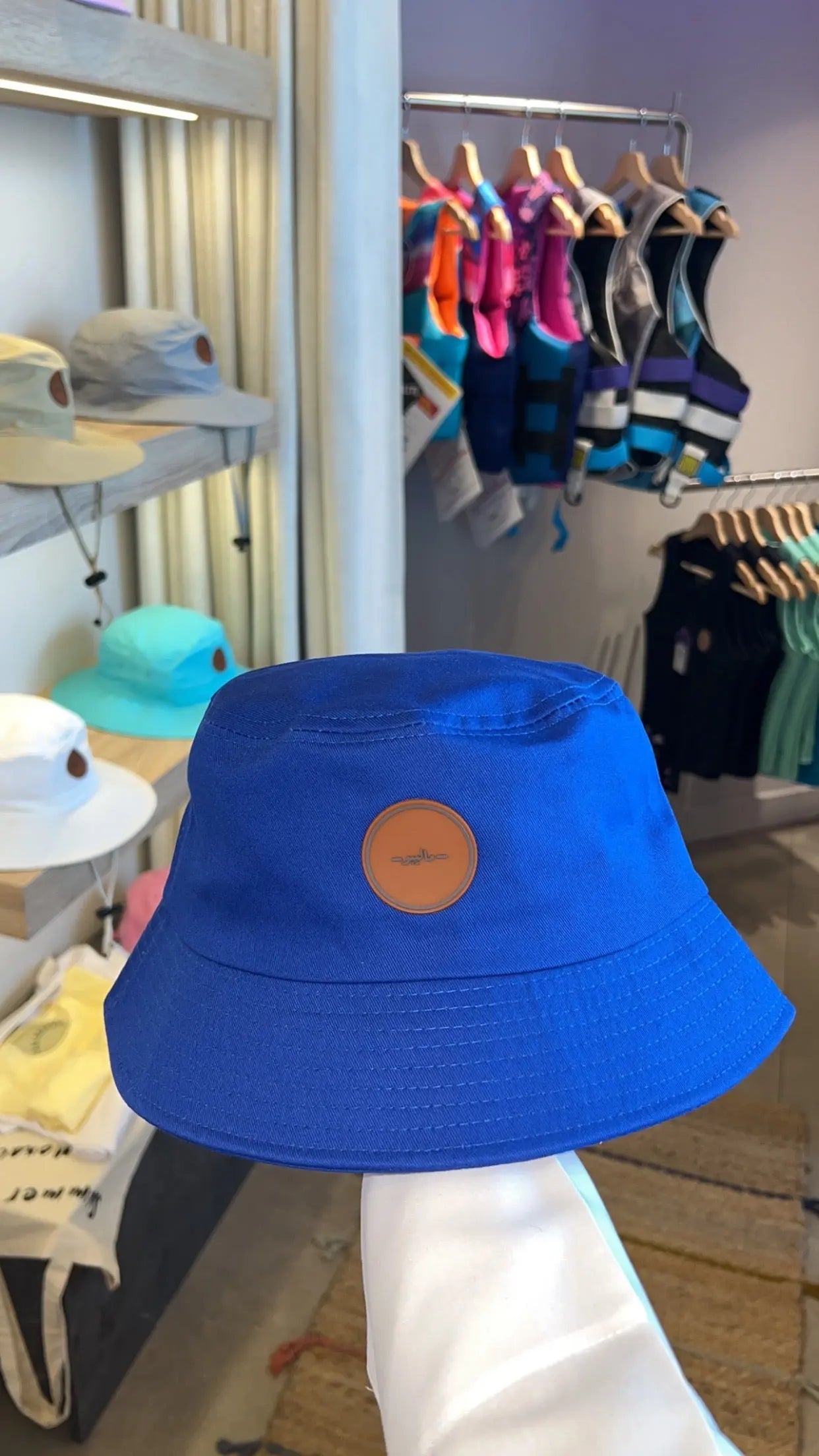 MALIBU BUCKET HAT *NO STRAP* (DARK BLUE) varkomz