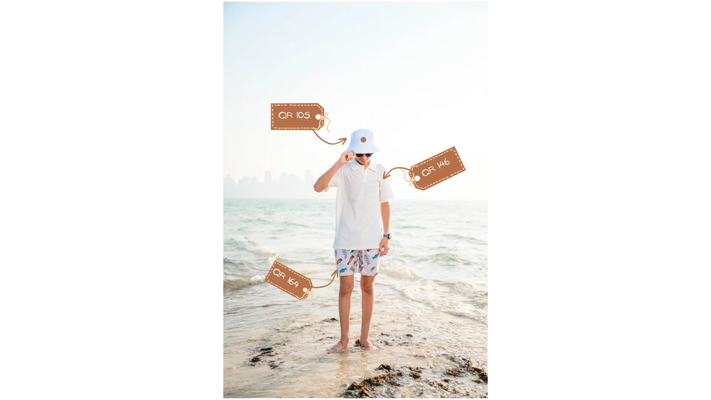 MALIBU BUCKET HAT *NO STRAP* (WHITE) varkomz