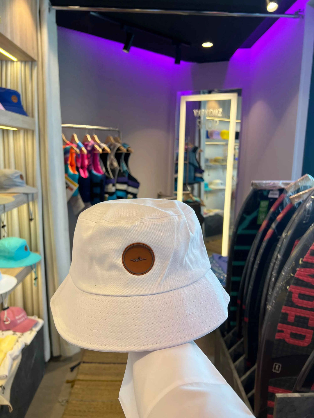 Malibu Bucket Hat White