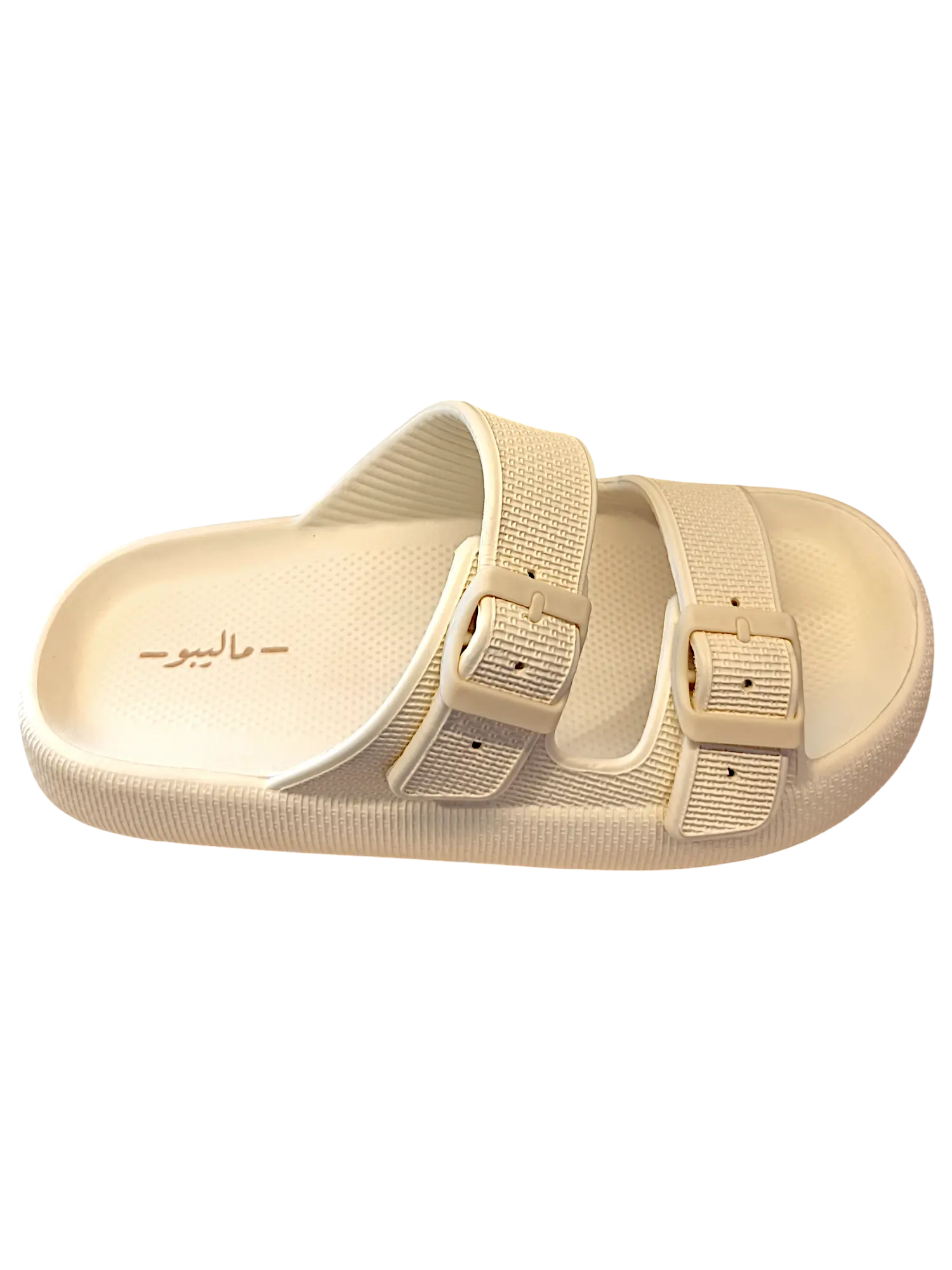 Malibu Cream Slippers