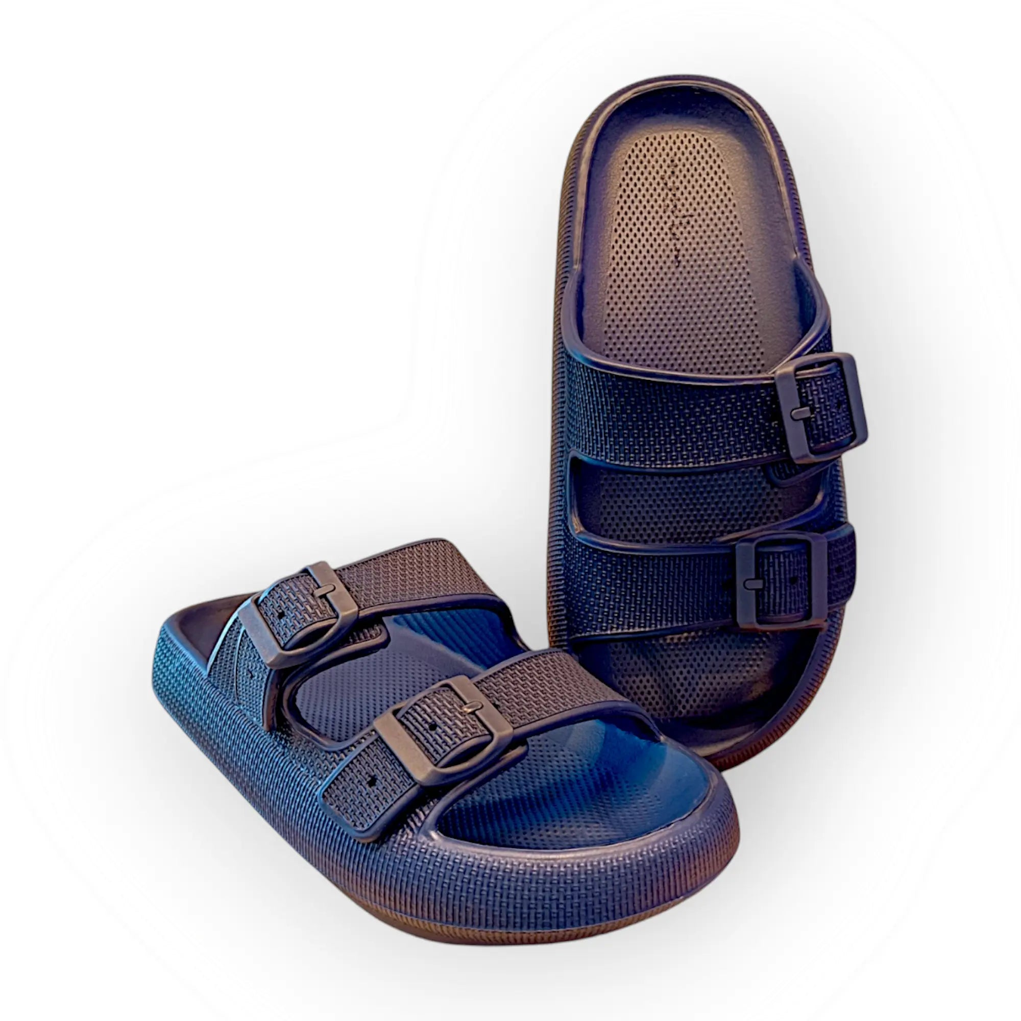 Malibu Dark Blue Slippers