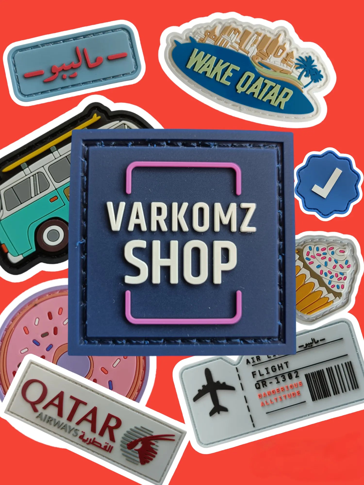 Malibu Stickers (VELCOR) 2024 Varkomz
