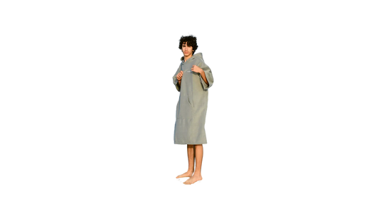 Malibu Surf Towel - Light grey 2024 Varkomz