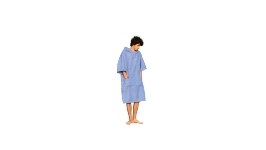 Malibu Surf Towel - Peacock blue 2024 Varkomz