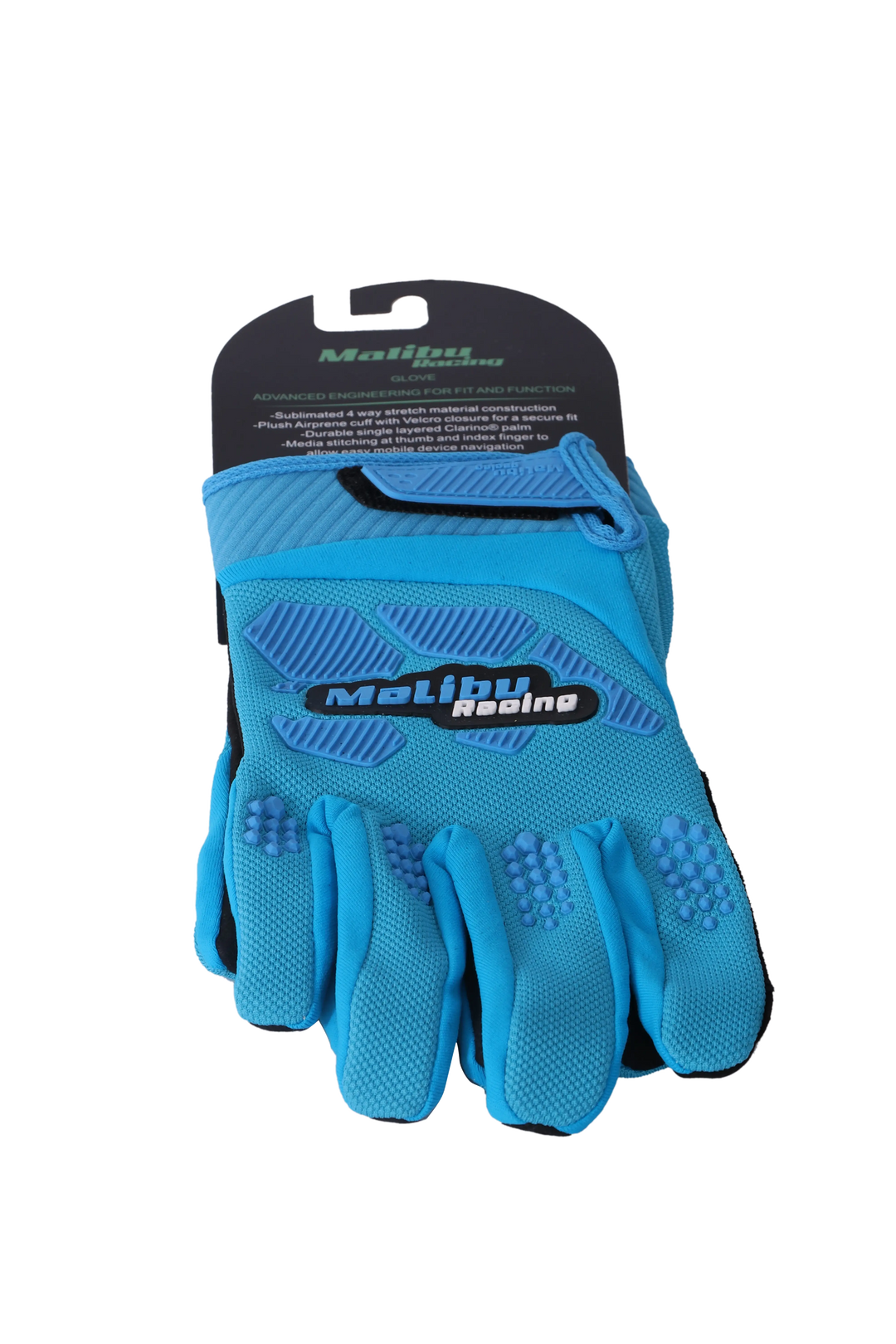Malibu racing gloves - BLUE 2024 Varkomz
