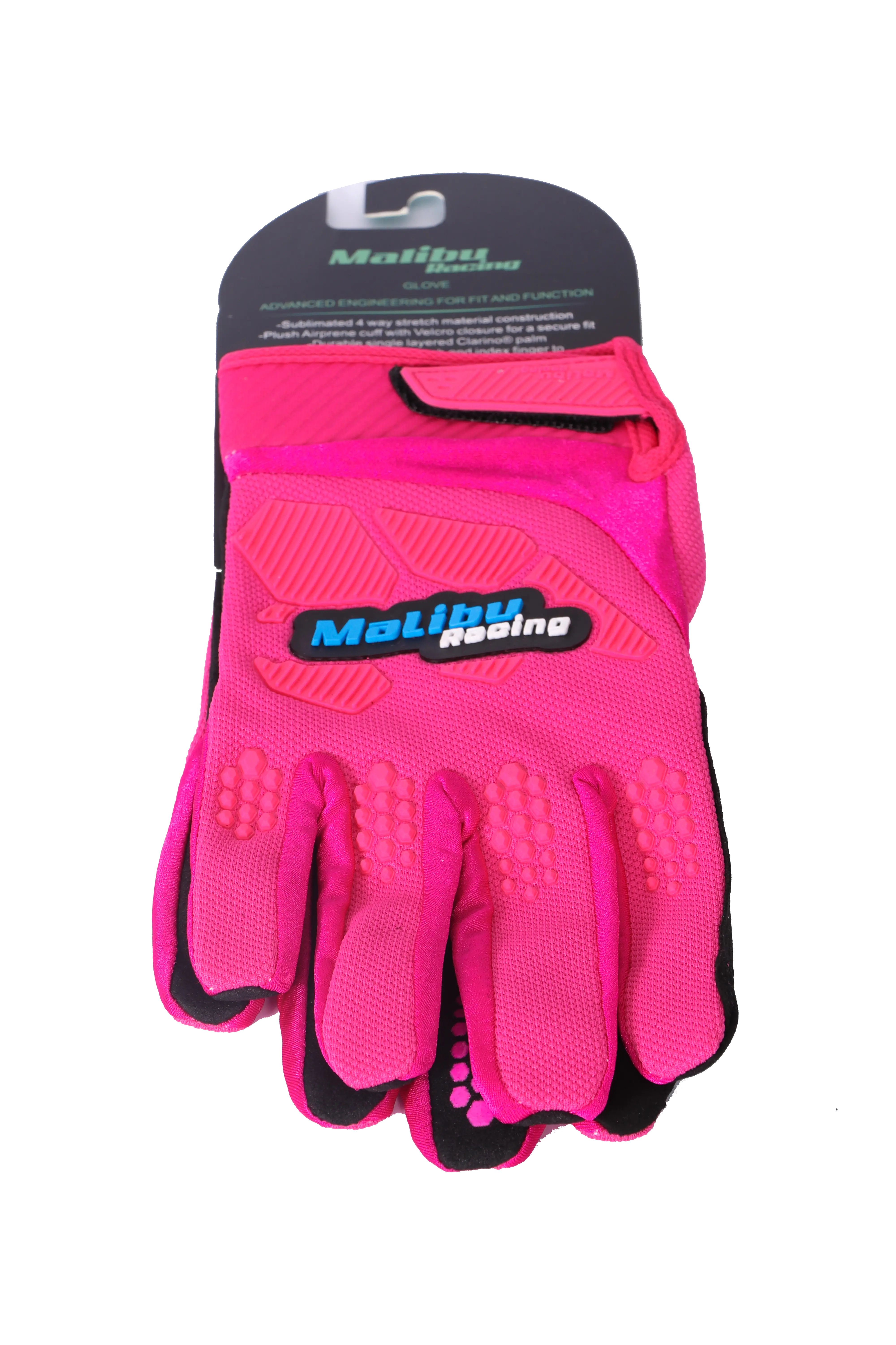 Malibu racing gloves - PINK 2024 Varkomz