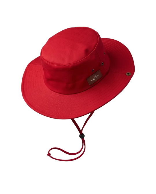 Malibu Maroon Bucket Hat With Rope -ماليبو-