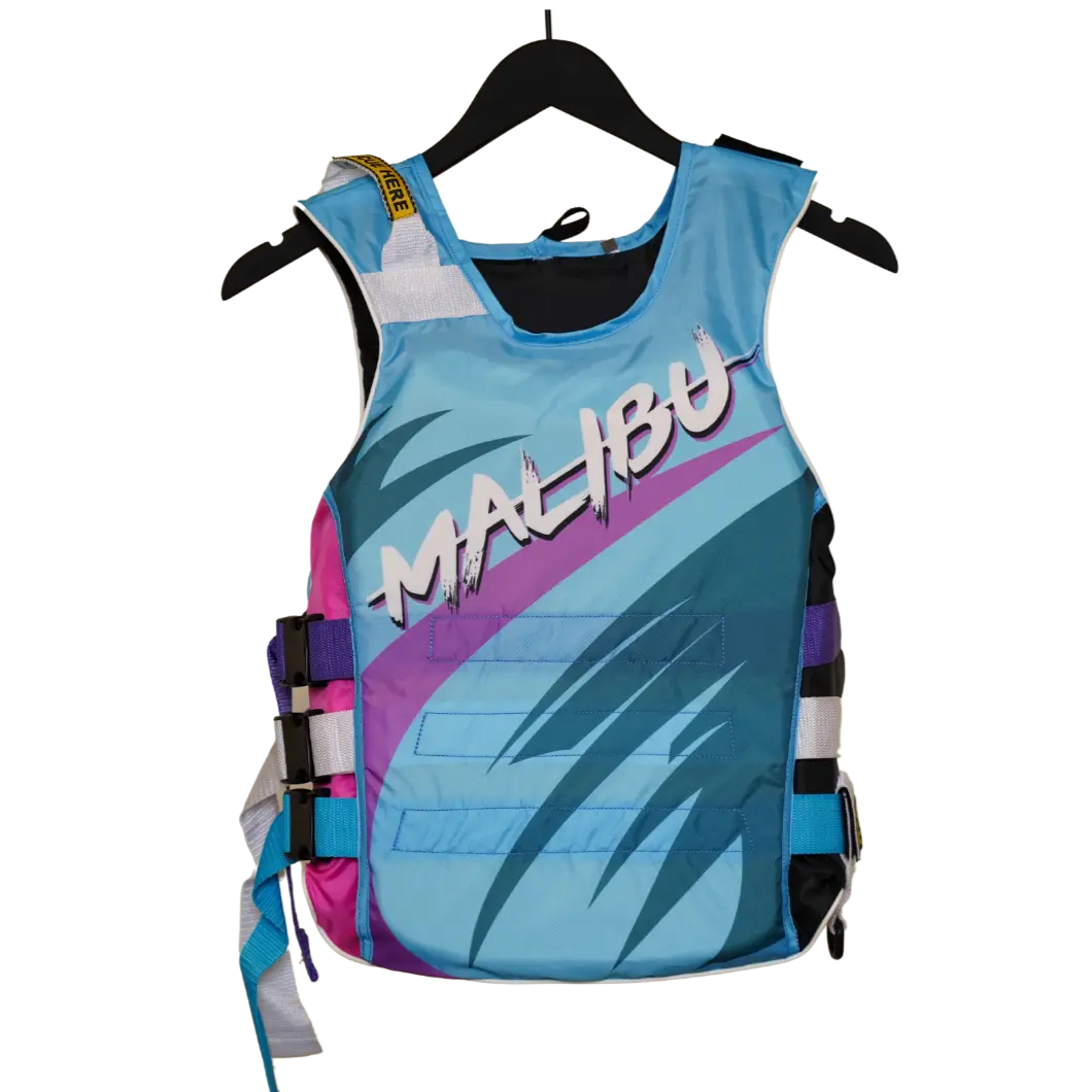 Malibu Racing Life Jacket - Blue/Purple varkomz