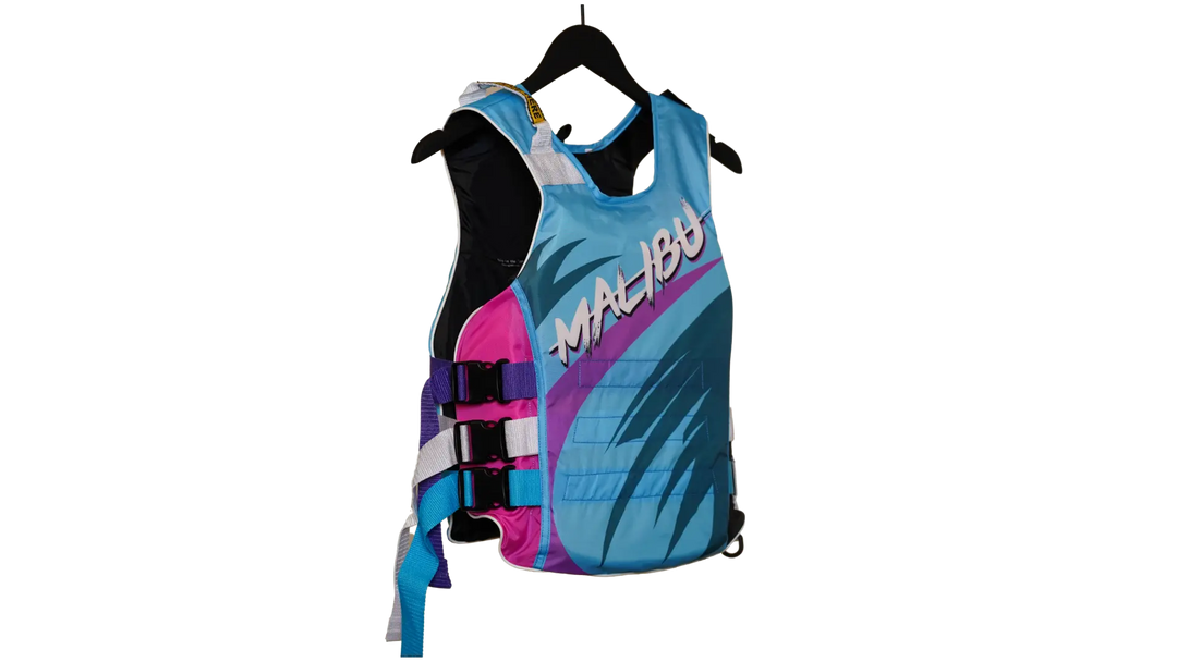 Malibu Racing Life Jacket - Blue/Purple varkomz