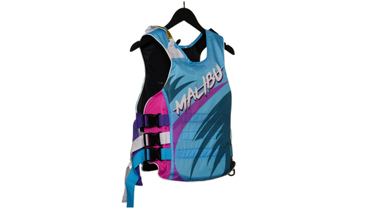 Malibu Racing Life Jacket - Blue/Purple varkomz