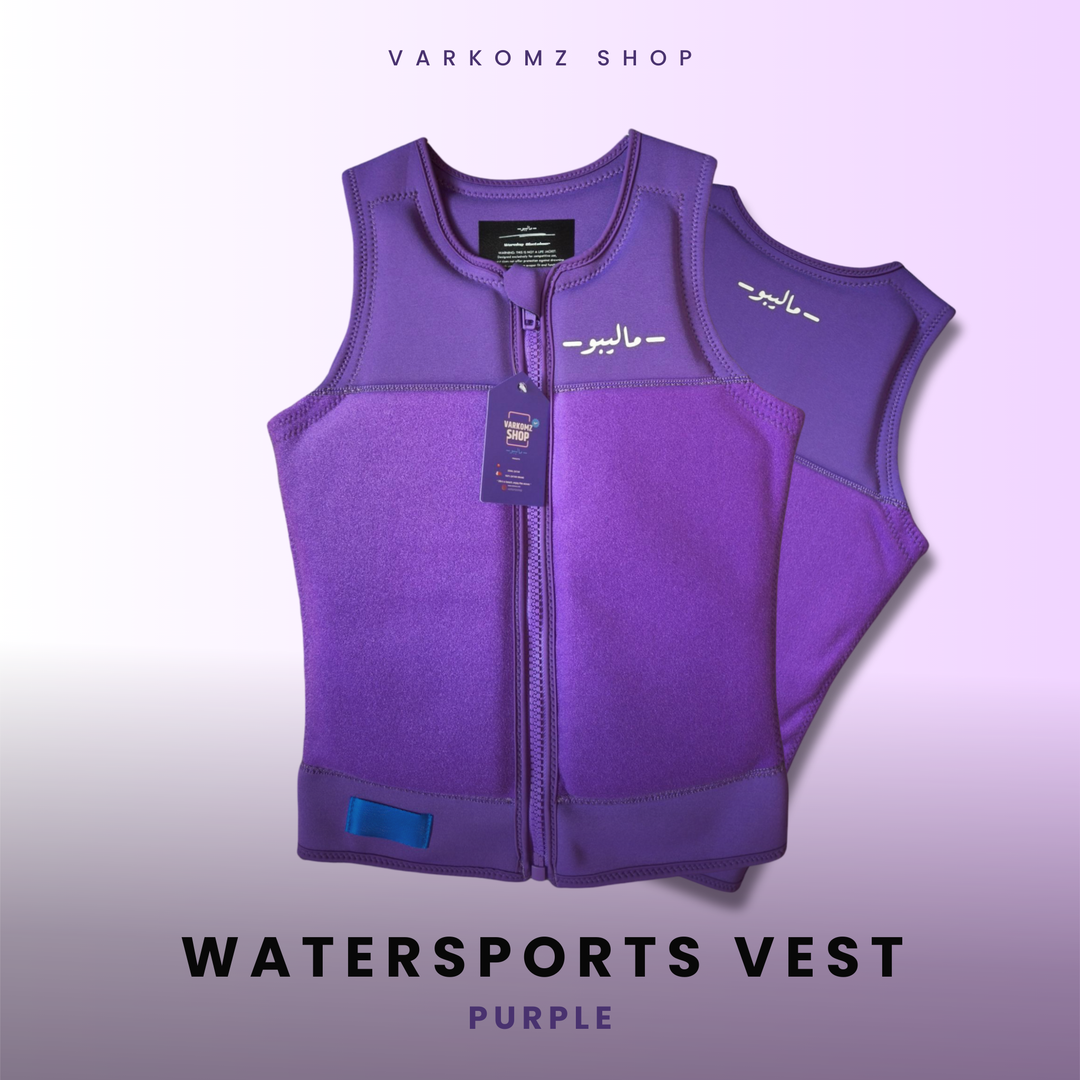 Malibu Watersport Vest Purple Velcro varkomz shop