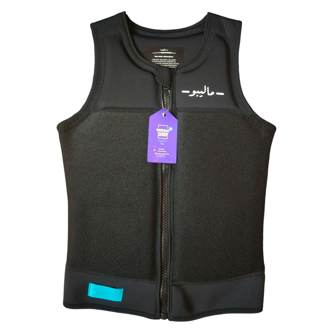 Malibu Watersports Vest Black Velcro varkomz shop