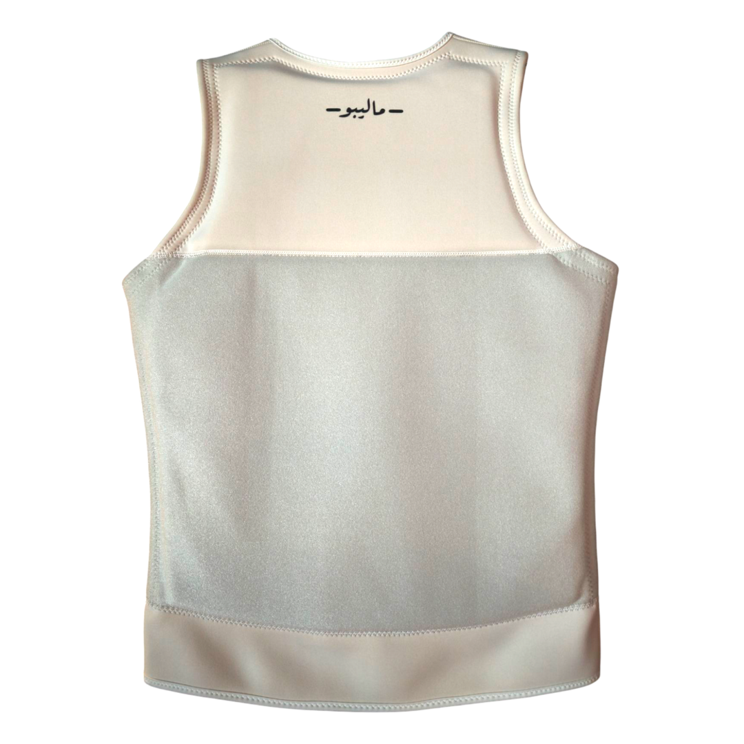 Malibu Watersports Vest White Velcro varkomz shop
