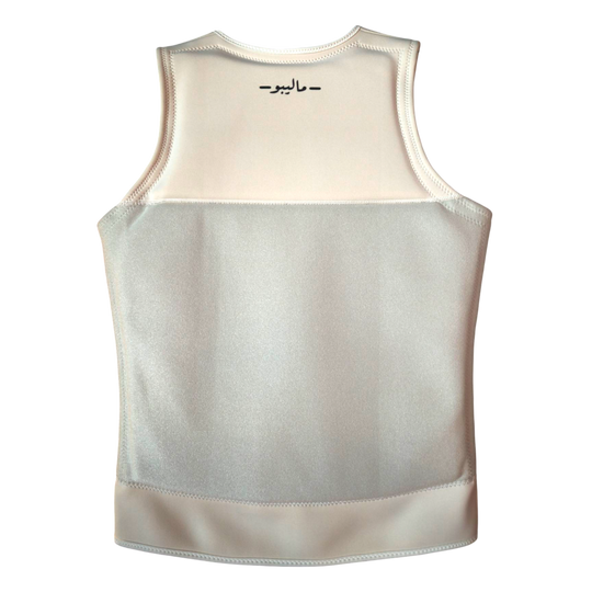 Malibu Watersports Vest White Velcro varkomz shop