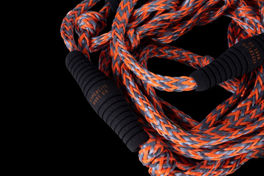 25 Pro Surf Rope w/Handle Orange 2025 Hyperlite