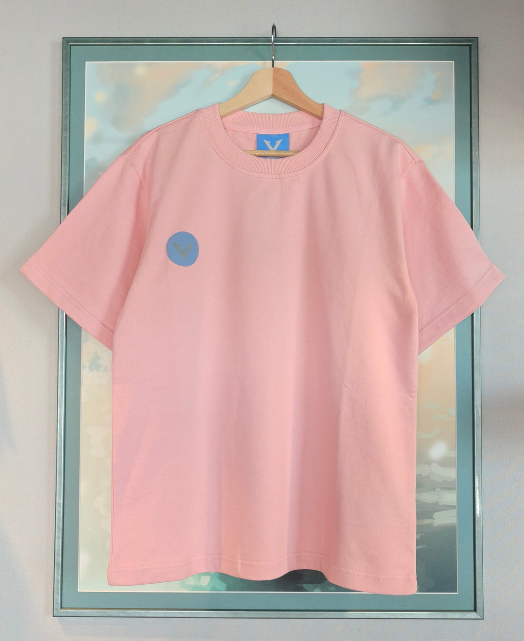 Peach Color T-Shirt Happy Weekend varkomz shop