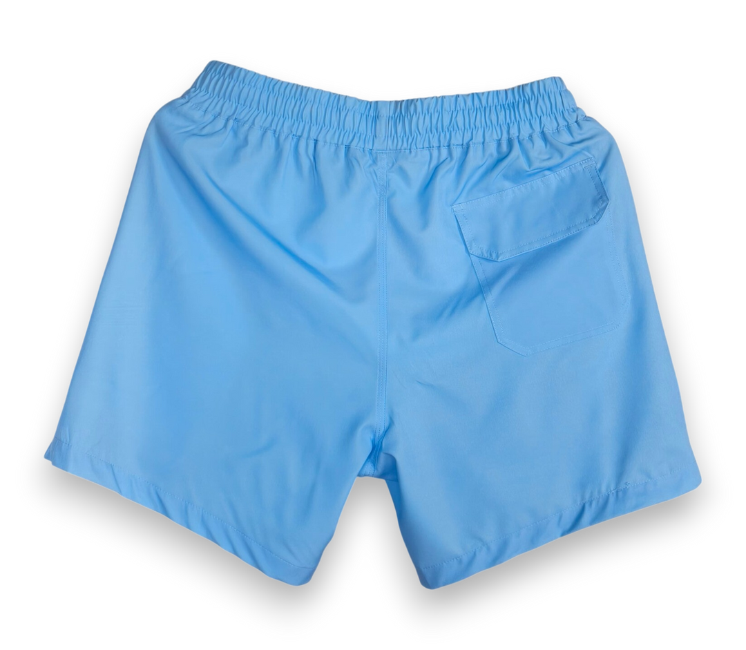 Blue Color Beach Shorts varkomz