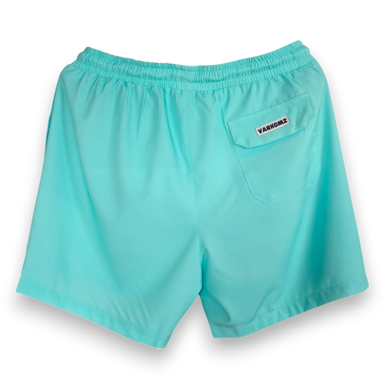 Turquoise Varkomz Swim Shorts varkomz shop
