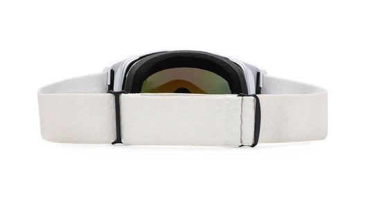 Varkomz -V Goggles - White / Blue Polarized Lens