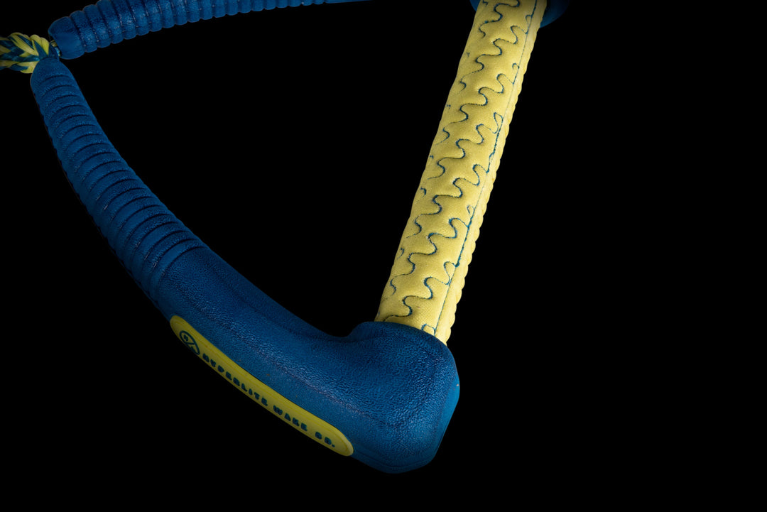 25 Pro Surf Rope w/Handle Blue/Ylw 2025 Hyperlite