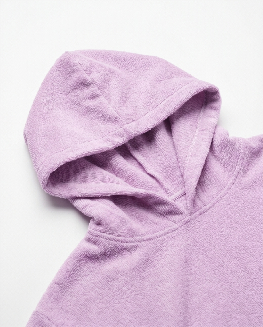 Rose Purple Malibu Poncho Beach Towel