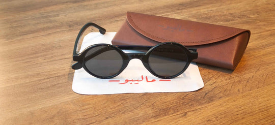 Malibu Retro Black Sunglasses