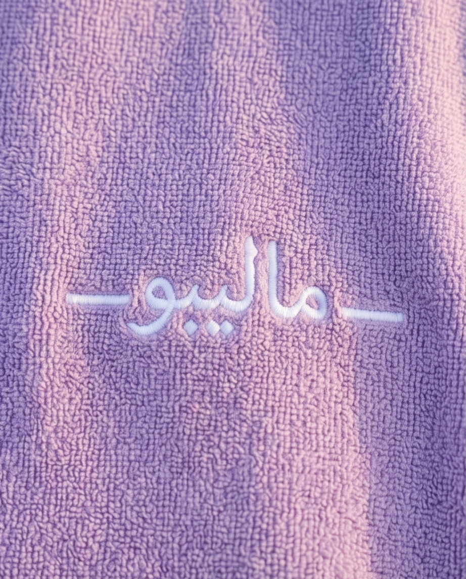 Indigo Purple Malibu Poncho Beach Towel