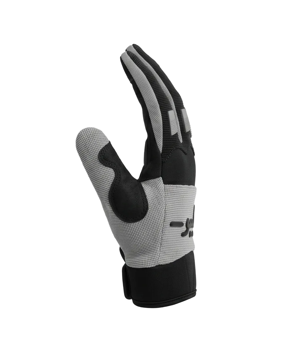 Malibu Gloves -ماليبو- Black and Grey