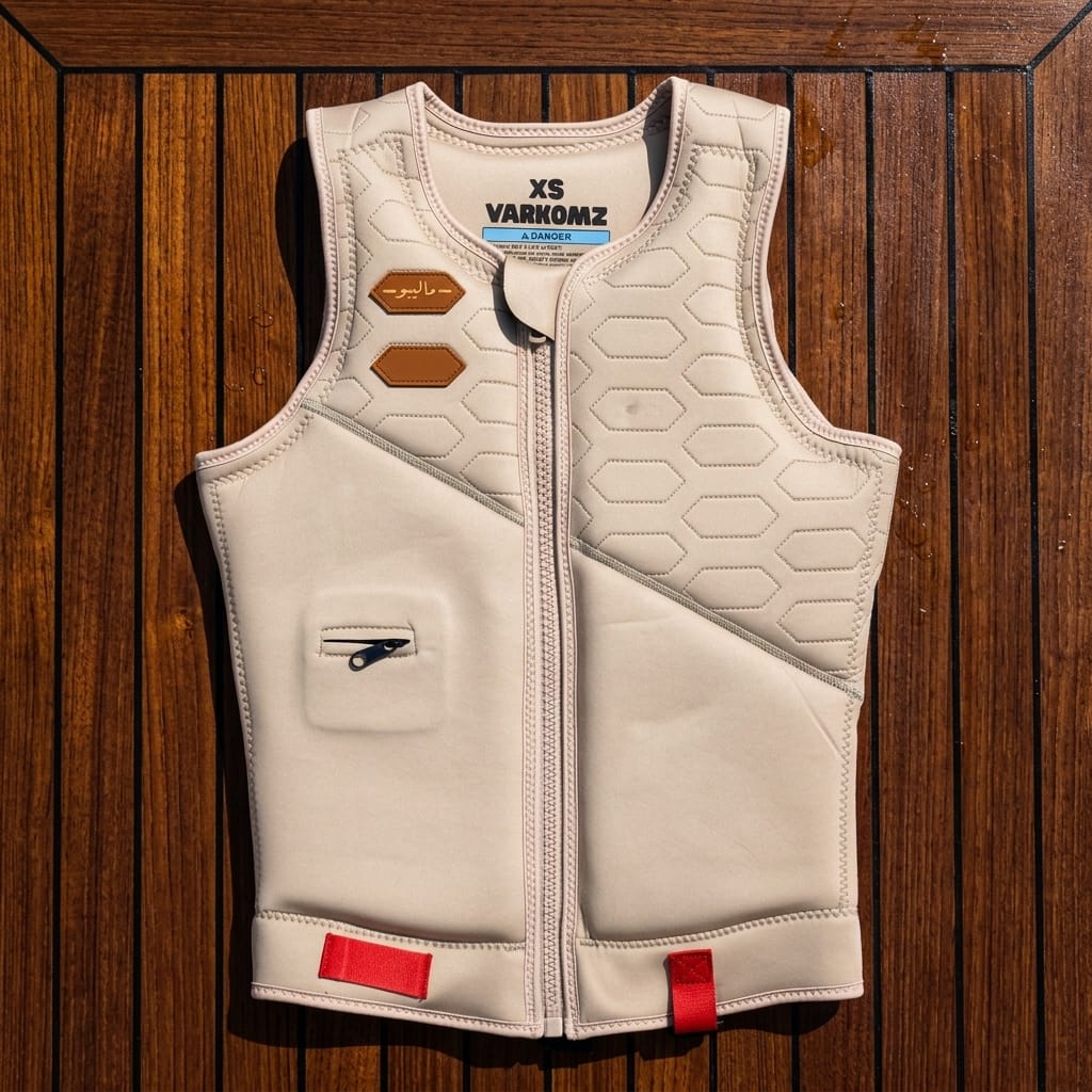 Beige Malibu Watersports Vest - ماليبو -