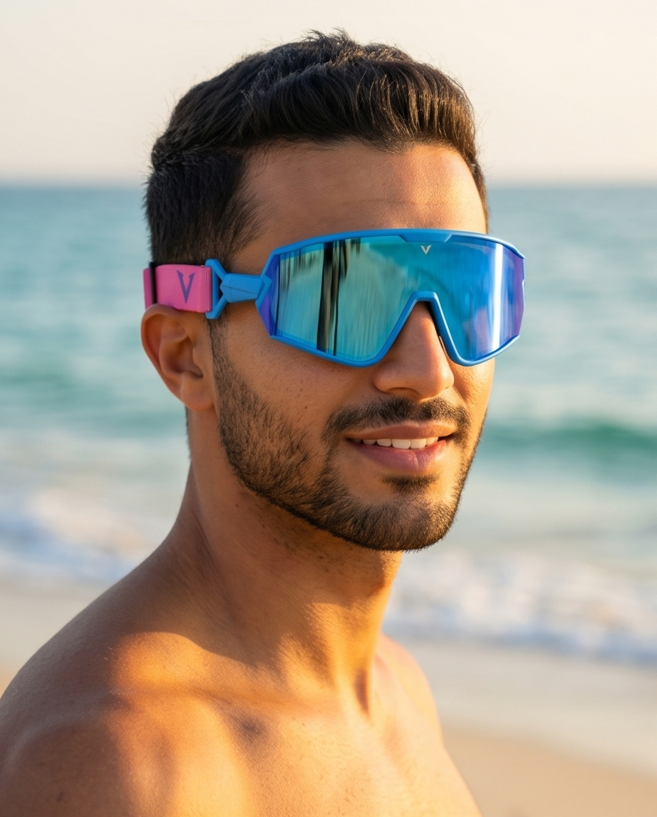Varkomz Beach & Sand Blue Sunglasses