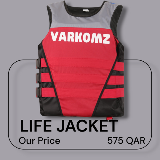 Varkomz Life Jacket Red - Grey